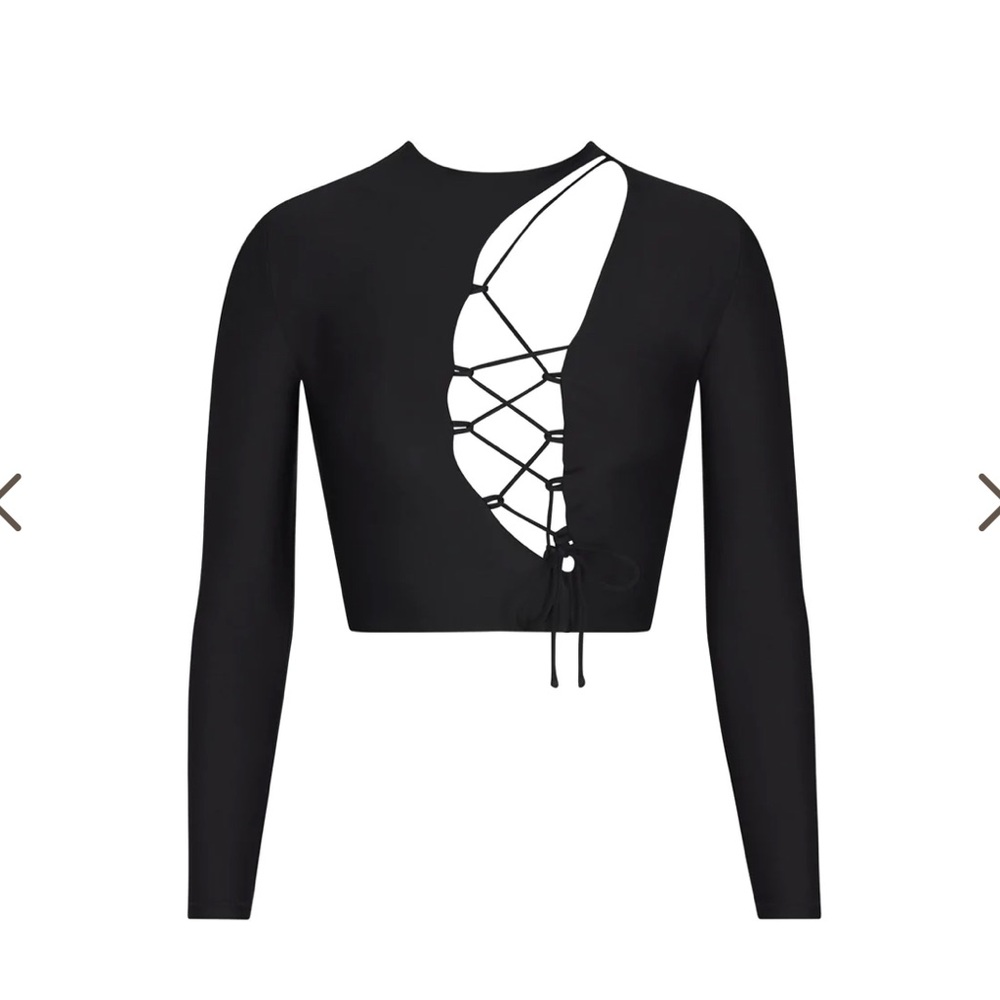 Skims Lace up Top (M)